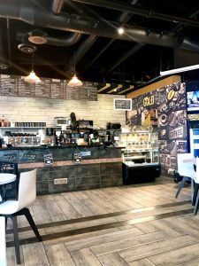 I BROUGHT MY FRIEND HERE FOR THE FIRST TIME RECENTLY AND SHE REALLY ENJOYED HER "CAJUN CHICKEN SANDWICH" (PICTURED BELOW). I OPTED FOR A BROWNIE & JASMINE TEA- A MUST-TRY!