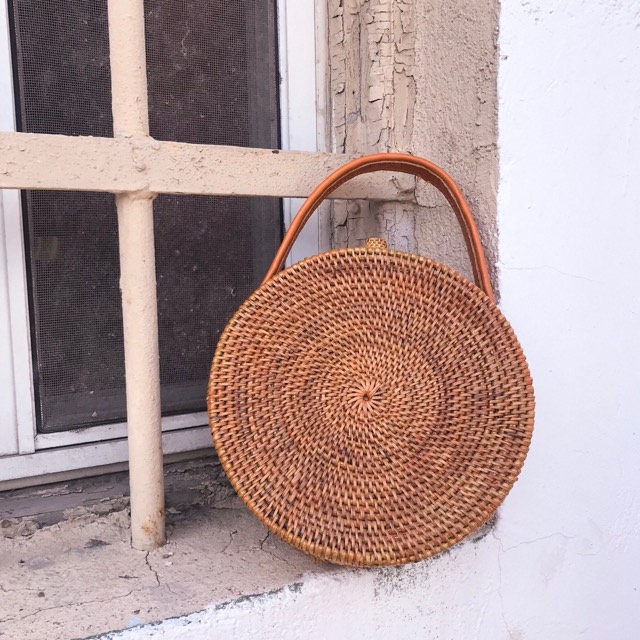 wicker bag