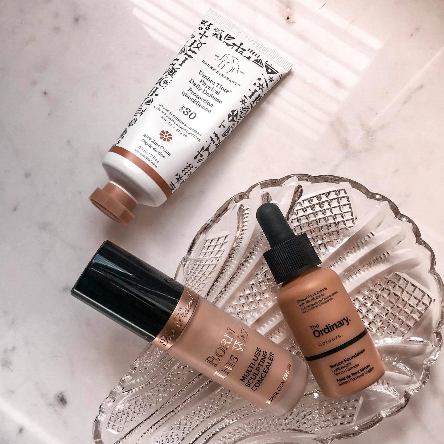 concealer and foundations