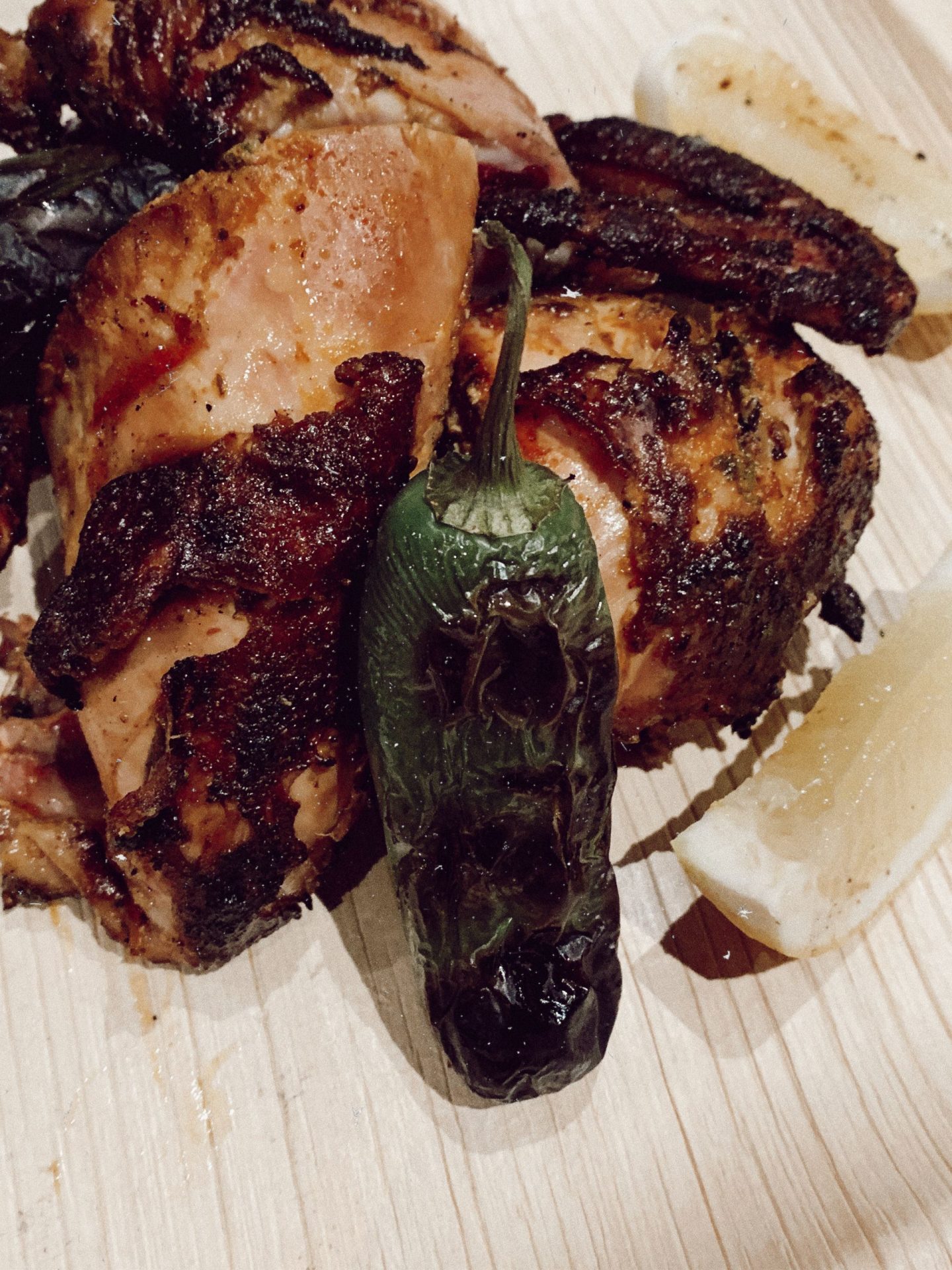 smoked tandoori chicken