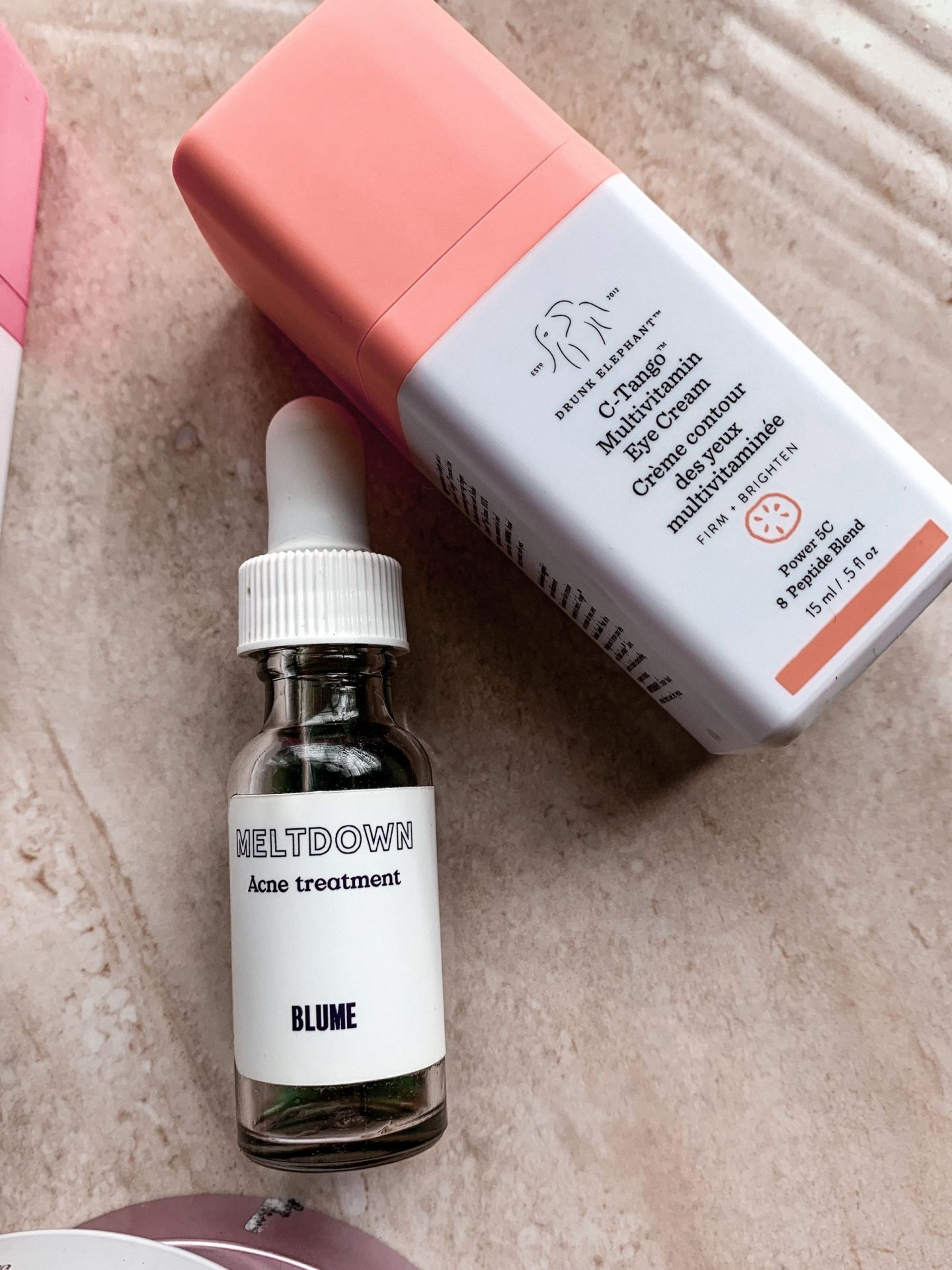 Blume meltdown and c tango eye cream